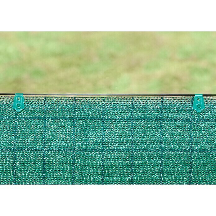 Nortene Clips de fijación Fixatex (20 uds., L x An: 68 x 20 mm, Verde)