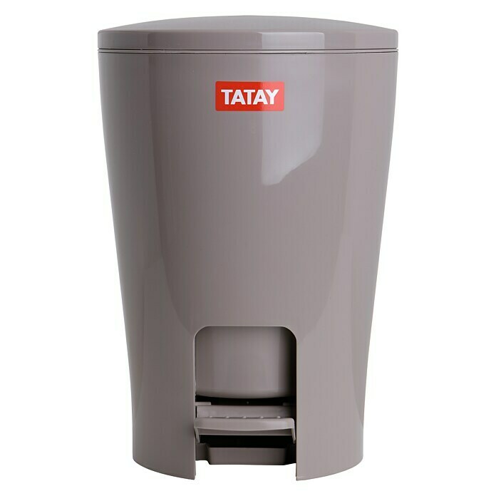 Tatay Cubo de la basura STD (6 l, Beige)