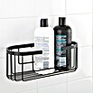 Tatay Aluminium Cesta de baño oval (12 x 30 x 11,5 cm, Negro)