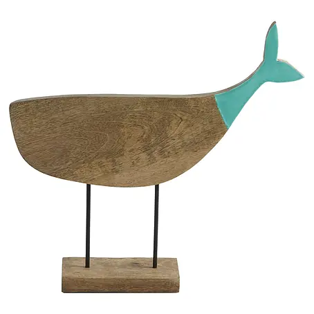 Marine Business Cocoa Figura decorativa Ballena