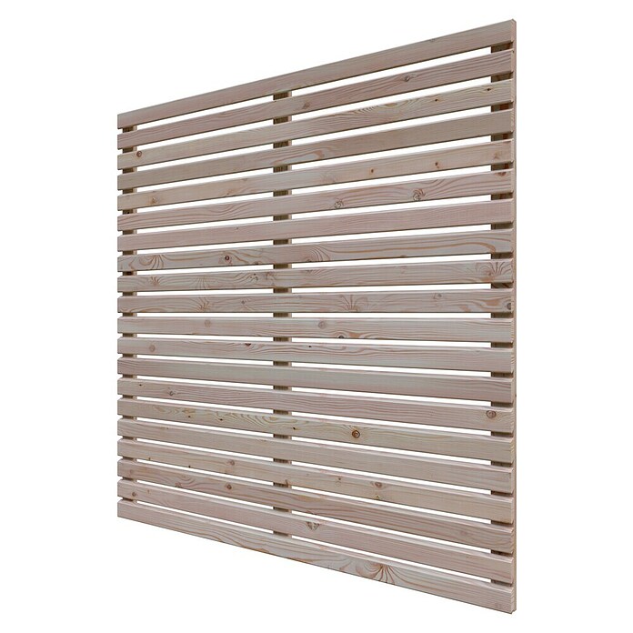 Kiehnholz Sichtschutzelement Rhombus (179 x 179 cm, Natur)
