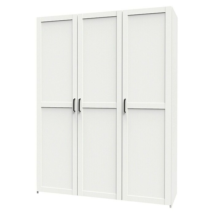 Muebles Pitarch Armario para ropa Coimbra (L x An x Al: 50 x 150 x 200 cm, Blanco/Roble Cambrian, Espesor: 16 mm) | BAUHAUS
