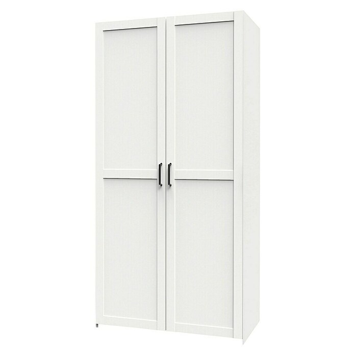 Muebles Pitarch Armario para ropa Coimbra (L x An x Al: 50 x 100 x 200 cm, Blanco/Roble Cambrian, Espesor: 16 mm, Reversible) | BAUHAUS