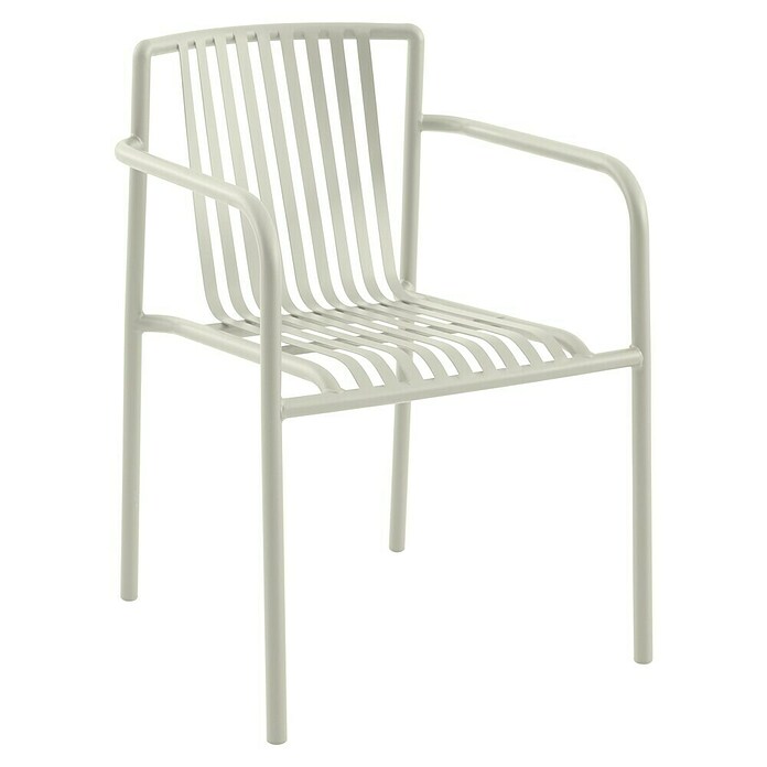 Sunfun Vrtni stol Sarah  (Bež, Prašno barvano jeklo, 59 x 57 x 80 cm) | 8350 - Stühle Textilen | ICAB - Sommermöbel Stühle | ICA - Sommermöbel | IC - Freizeit im Garten | I - Stadtgarten | BAUHAUS