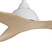 Sulion Ventilador de techo Elba (Blanco/Madera, 132 cm, 22 W) | BAUHAUS