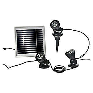 Heissner Ribniška razsvetljava Solar z nastavljivo barvo (Toplo bela, Na sončno energijo)