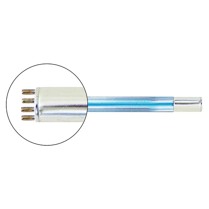 Heissner Ersatzlampe UVC T5 - 5 W, Passend für: Teichklärer mit T5-Sockel - Vierpolige zylindrische UV-Lampe mit bläulichem Glasrohr.