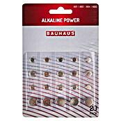BAUHAUS Pila de botón AG1/AG3/AG4/AG13 pack 20 ud (1,5 V, 20 ud.) | BAUHAUS