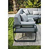 Conjunto de muebles Olivia (8 pzs., Aluminio, Antracita) | BAUHAUS