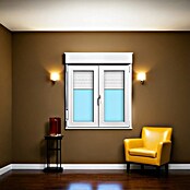 Ventana de PVC 2 hojas oscilobatiente (120 x 115 cm, Blanco) | BAUHAUS