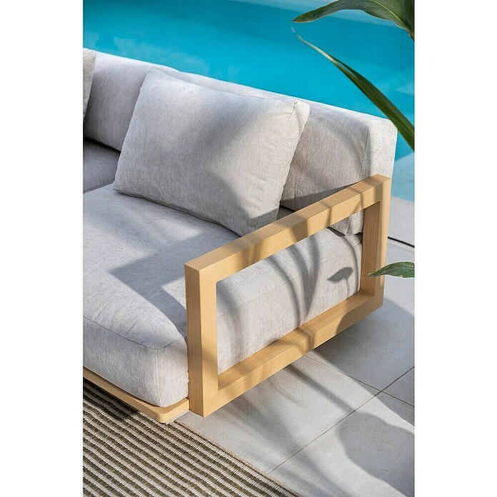 Sunfun Conjunto de muebles Camelia (7 pzs., Marrón) | BAUHAUS