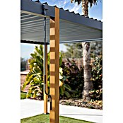 Sunfun Pérgola Andros (An x Pr: 579 x 294 cm, Antracita/Marrón, Aluminio) | BAUHAUS