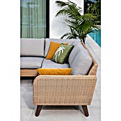 Sofá esquinero Royal (Beige, L x An x Al: 234 x 234 x 75 cm, Ratán sintético/Aluminio) | BAUHAUS