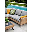 Sofá esquinero Royal Riviera (Beige, L x An x Al: 234 x 234 x 75 cm, Ratán sintético/Aluminio) | BAUHAUS