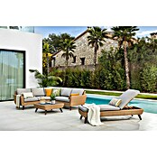 Sofá esquinero Royal (Beige, L x An x Al: 234 x 234 x 75 cm, Ratán sintético/Aluminio) | BAUHAUS