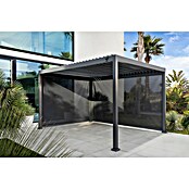 Sunfun Milos Standardni paviljon z dvema stranicama  (Do x Š x V: 392 x 294 x 235 cm, Aluminij, Antracit) | 8298 - Gartenzelte/Pavillons | ICFA - Sonnenschutz | ICF - Sonnenschutz | IC - Freizeit im Garten | I - Stadtgarten | BAUHAUS