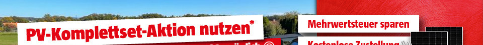 PV-Anlagen Komplett-Sets in Aktion