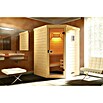 Weka Massivholzsauna (Ohne Ofen, 144 x 144 x 200 cm)