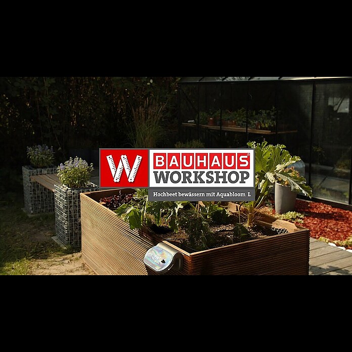 Gardena Micro-Drip Bewässerungs-Set AquaBloom L (7,2 V, Solarbetrieben) | BAUHAUS