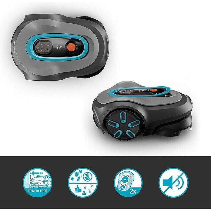 Gardena Robot cortacésped Sileno Max 1200 (1.200 m², Ancho de corte: 22 cm) | BAUHAUS