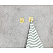 Wenko Colgador de baño Ureo (L x Al: 3 x 4,5 cm, Número de ganchos: 1 ud., Oro) | BAUHAUS