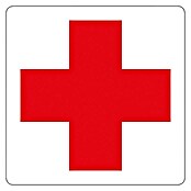 Pickup Etiqueta adhesiva (L x An: 7,5 x 7,5 cm, Cruz Roja)