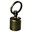 Stabilit Endstück (L x B: 90 x 45 mm, Für Seildurchmesser: 30 mm, Bronziert)