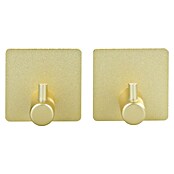 Wenko Colgador de baño Ureo (L x Al: 3 x 4,5 cm, Número de ganchos: 1 ud., Oro) | BAUHAUS