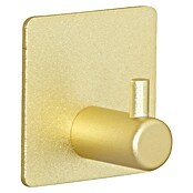 Wenko Colgador de baño Ureo (L x Al: 3 x 4,5 cm, Número de ganchos: 1 ud., Oro) | BAUHAUS