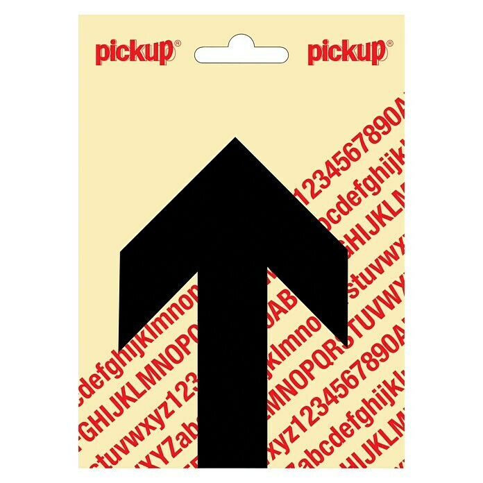 Pickup Etiqueta adhesiva (Motivo: Flecha, Negro)