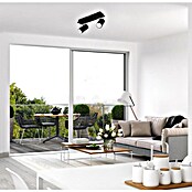 Briloner Regleta Run (40 W, 2 ud., L x An x Al: 80 x 290 x 123 mm, Negro, GU10) | BAUHAUS