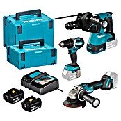 Makita LXT 18V Maschinen-Set DLX3195JX1 (18 V, 2 Akkus, 5 Ah, 8 -tlg.) | BAUHAUS