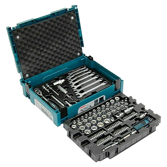 Makita Werkzeugkoffer E-08713 (120 -tlg.) | BAUHAUS Makita Werkzeugkoffer E-08713 (120 -tlg.) | BAUHAUS