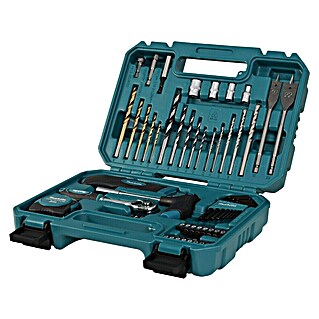 Makita Werkzeugkoffer E-15095 (L x B x H: 220 x 300 x 80 mm, 60 -tlg.)