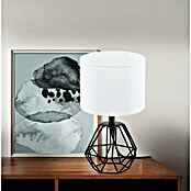 Eglo Lámpara de sobremesa Carlton 2 (60 W, Blanco, Altura: 30,5 mm)
