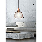 Eglo Lámpara colgante redonda Straiton (60 W, Color: Cobre, Ø x Al: 28 x 110 cm)