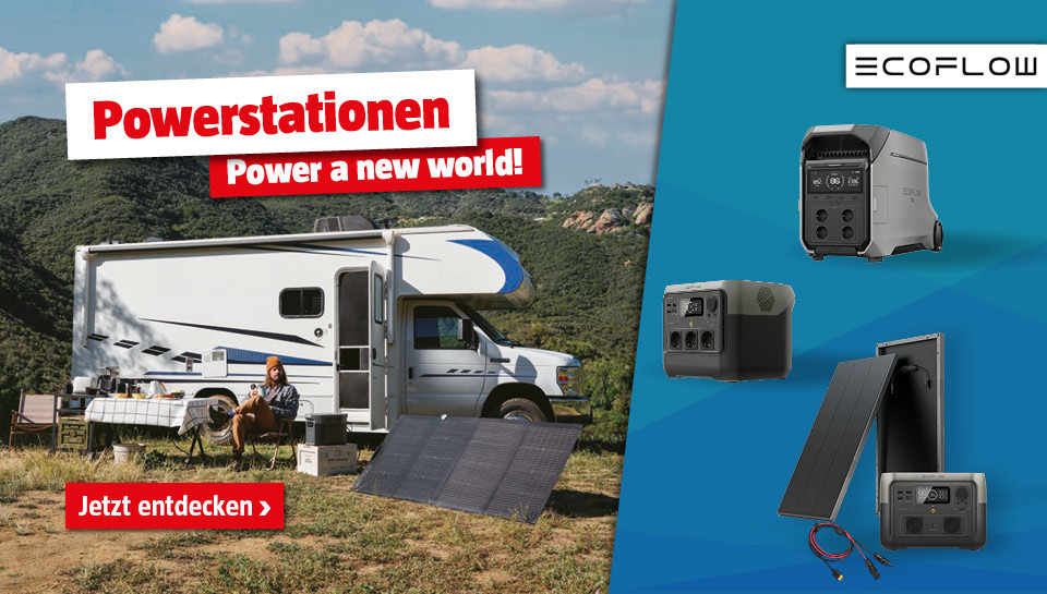Ecoflow Powerstations bei BAUHAUS 