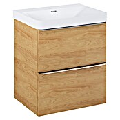 Riva Beauty 2.0 Waschtischunterschrank (B x T x H: 58,5 x 43,7 x 63,5 cm, Natural Hickory) | BAUHAUS