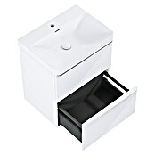 Riva Beauty 2.0 Waschtischunterschrank (B x T x H: 58,5 x 43,7 x 63,5 cm, Weiß Hochglanz) | BAUHAUS