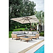Sunfun Parasol de jardín Arenzano (Crudo, L x An: 300 x 300 cm) | BAUHAUS