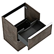 Riva Beauty 2.0 Waschtischunterschrank (B x T x H: 58,5 x 43,7 x 63,5 cm, Chromix Dark) | BAUHAUS
