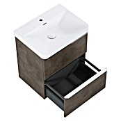Riva Beauty 2.0 Waschtischunterschrank (B x T x H: 58,5 x 43,7 x 63,5 cm, Chromix Dark) | BAUHAUS