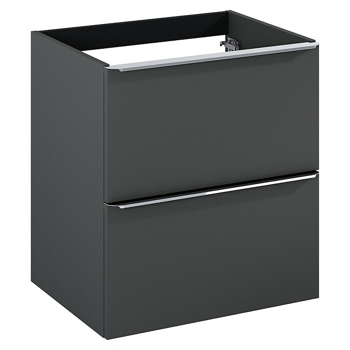 Riva Beauty 2.0 Waschtischunterschrank (B x T x H: 58,5 x 43,7 x 63,5 cm, Anthrazit) | BAUHAUS