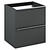 Riva Beauty 2.0 Waschtischunterschrank (B x T x H: 58,5 x 43,7 x 63,5 cm, Anthrazit) | BAUHAUS
