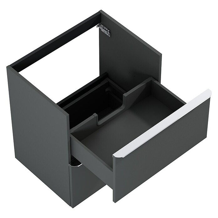Riva Beauty 2.0 Waschtischunterschrank (B x T x H: 58,5 x 43,7 x 63,5 cm, Anthrazit) | BAUHAUS