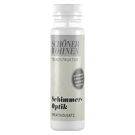 SCHÖNER WOHNEN-Farbe Trendstruktur Dekoputz-Zusatz Schimmer-Optik Kreativzusatz