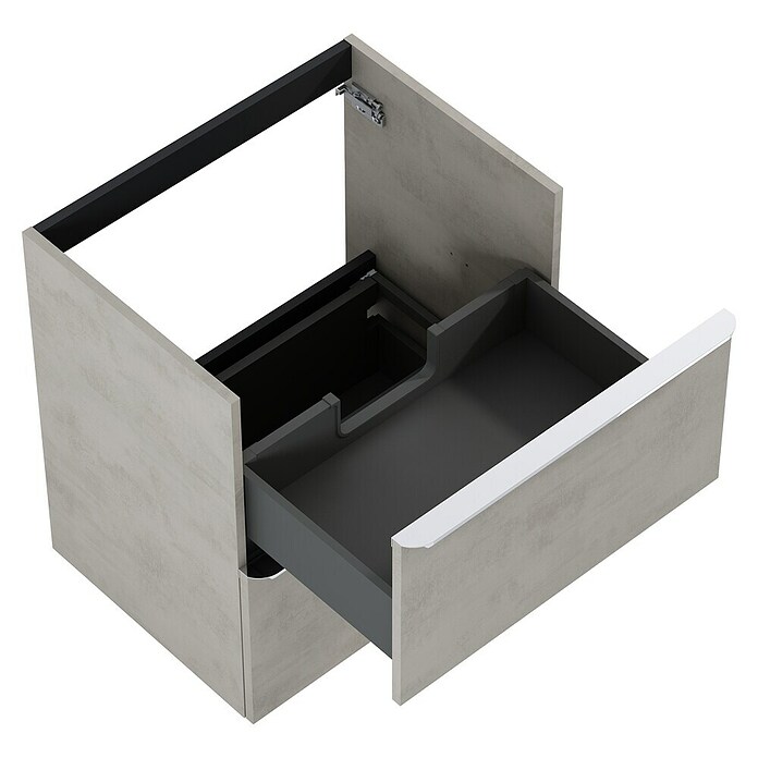 Riva Beauty 2.0 Waschtischunterschrank (B x T x H: 58,5 x 43,7 x 63,5 cm, Chromix Silver) | BAUHAUS