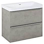 Riva Beauty 2.0 Waschtischunterschrank (B x T x H: 78,5 x 43,7 x 63,5 cm, Chromix Silver) | BAUHAUS
