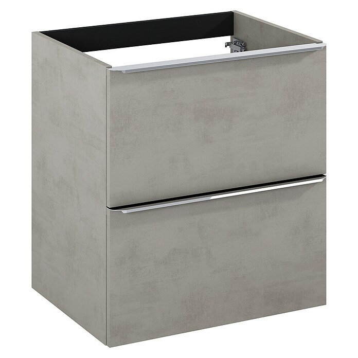 Riva Beauty 2.0 Waschtischunterschrank (B x T x H: 58,5 x 43,7 x 63,5 cm, Chromix Silver) | BAUHAUS
