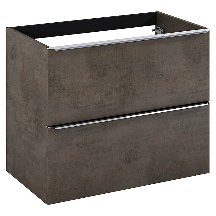 Riva Beauty 2.0 Waschtischunterschrank (B x T x H: 78,5 x 43,7 x 63,5 cm, Chromix Dark) | BAUHAUS